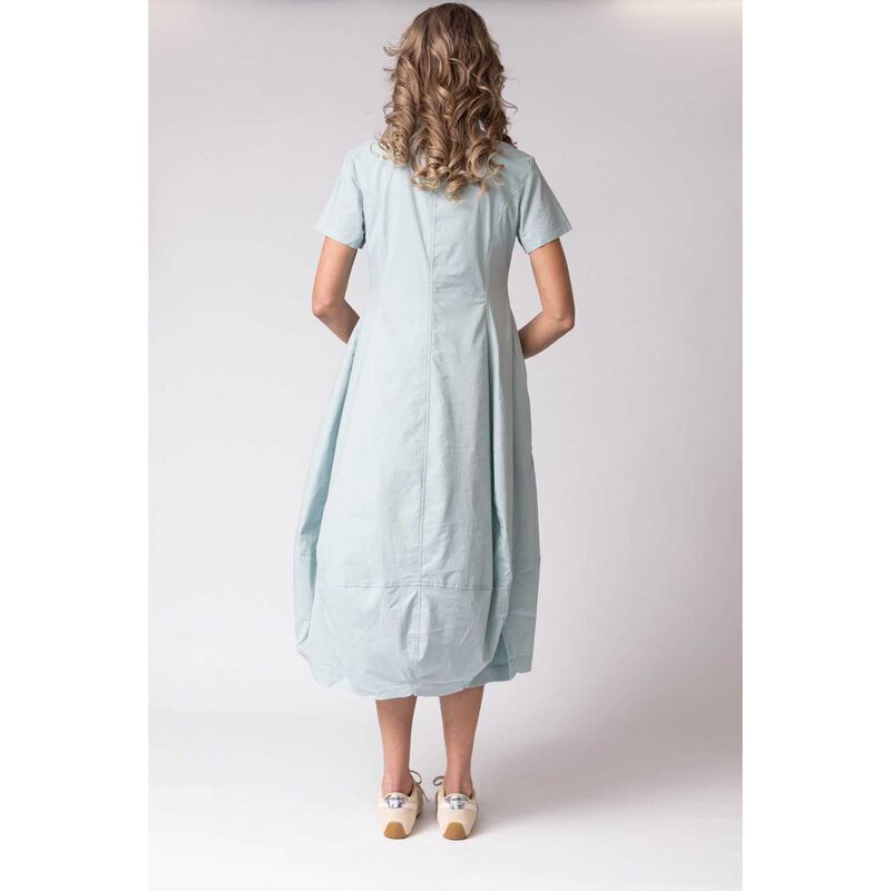 Rundholz Ruffle Neck Shortsleeve Dress image number 1